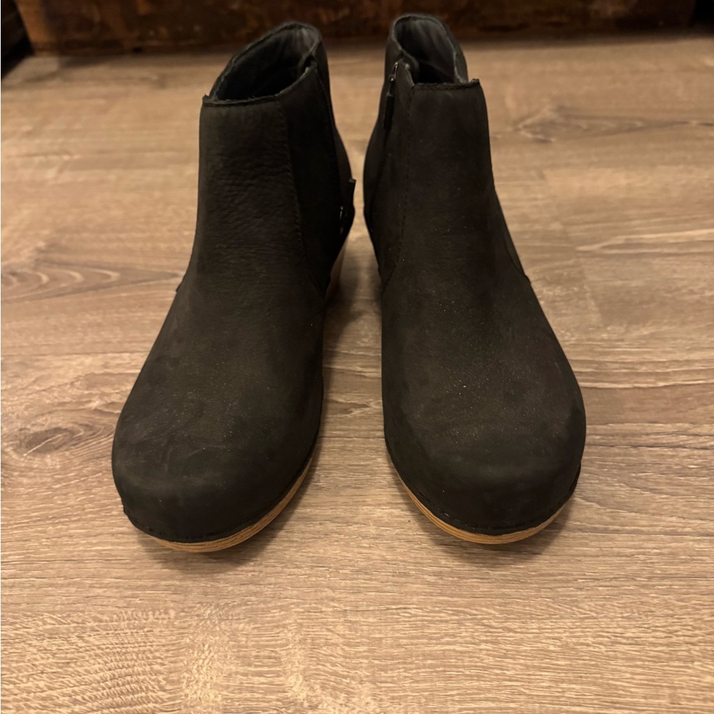 Dansko Black Ankle Booties